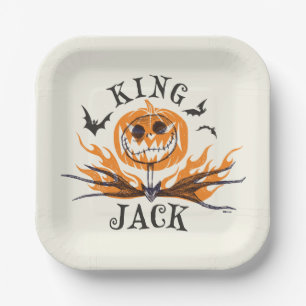 The Nightmare Before Christmas   King Jack Paper Plates