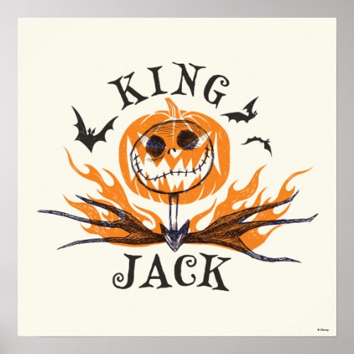 The Nightmare Before Christmas  King Jack Poster
