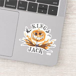 The Nightmare Before Christmas King Jack Sticker