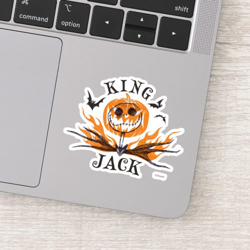 The Nightmare Before Christmas  King Jack Sticker