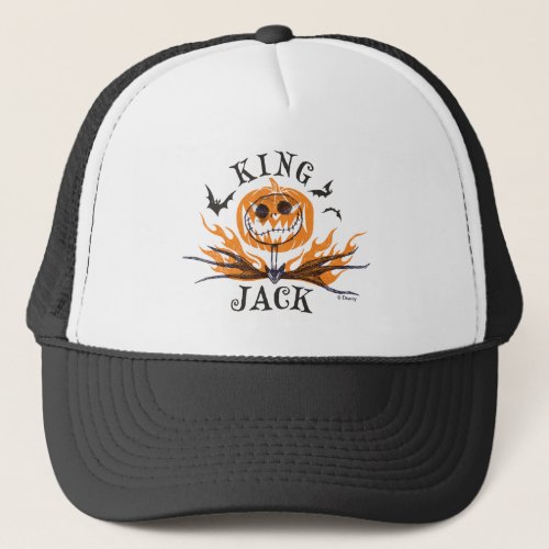 The Nightmare Before Christmas  King Jack Trucker Hat