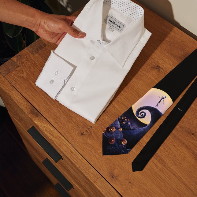 The Nightmare Before Christmas Neck Tie (Tie on dresser)