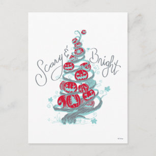 The Nightmare Before Christmas Scary & Bright Postcard