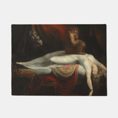 The Nightmare by Henry Fuseli Doormat