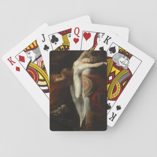 The Nightmare by Henry Fuseli Playing Cards