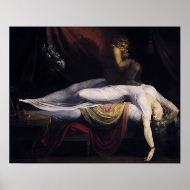 The Nightmare by John Fuseli - poster (Front)