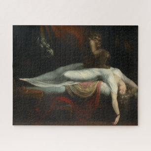 The Nightmare Henry Fuseli Painting Jigsaw Puzzle