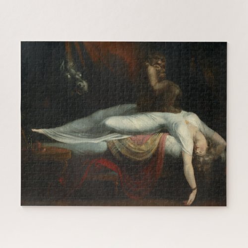 The Nightmare Henry Fuseli Painting Jigsaw Puzzle