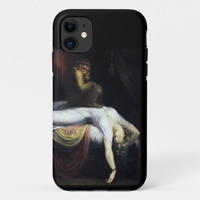 The Nightmare painting by John Henry Fuseli  Case-Mate iPhone Case (Back)
