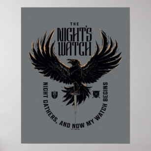 The Night's Watch Motto Poster