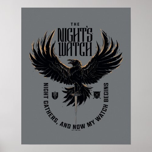 The Nights Watch Motto Poster