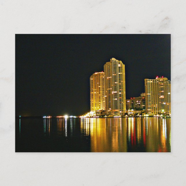 THE NIGTH OF MIAMI POSTCARD (Front)