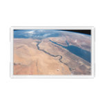 The Nile River, Red Sea And Mediterranean Sea. Acrylic Tray