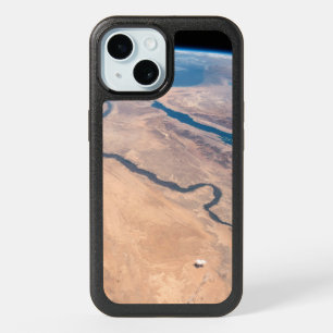 The Nile River, Red Sea And Mediterranean Sea. iPhone 15 Case