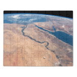 The Nile River, Red Sea And Mediterranean Sea. Jigsaw Puzzle