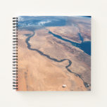 The Nile River, Red Sea And Mediterranean Sea. Notebook