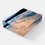 The Nile River, Red Sea And Mediterranean Sea. Paperweight