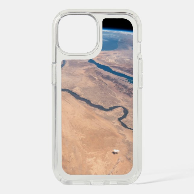 The Nile River, Red Sea And Mediterranean Sea. Speck iPhone Case (Front)