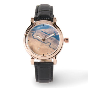 The Nile River, Red Sea And Mediterranean Sea. Watch