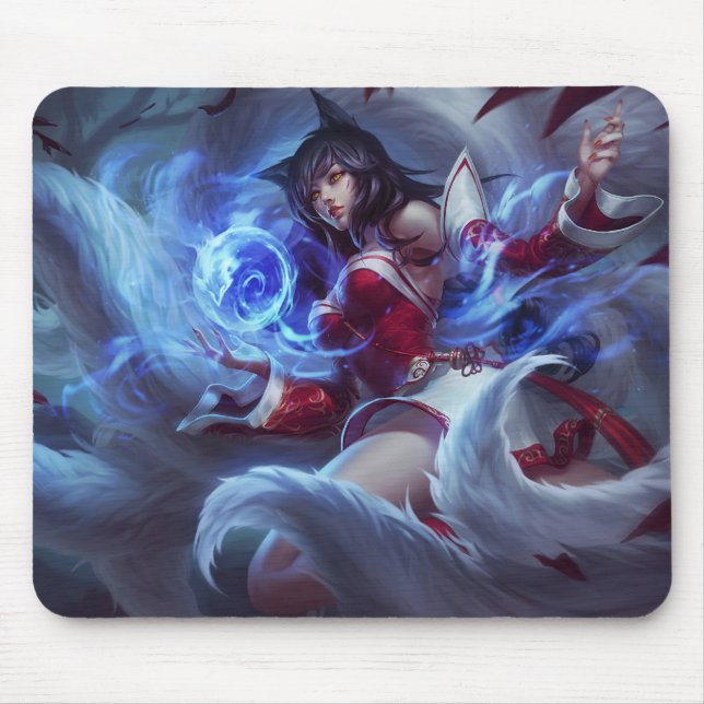 The Nine Tailed Fox | Customizable Mousepad (Front)