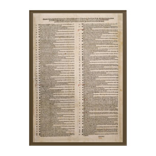The Ninety-five Theses (Martin Luther) Acrylic Print