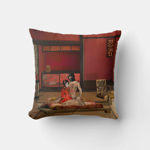 The Ninja Throw Pillow