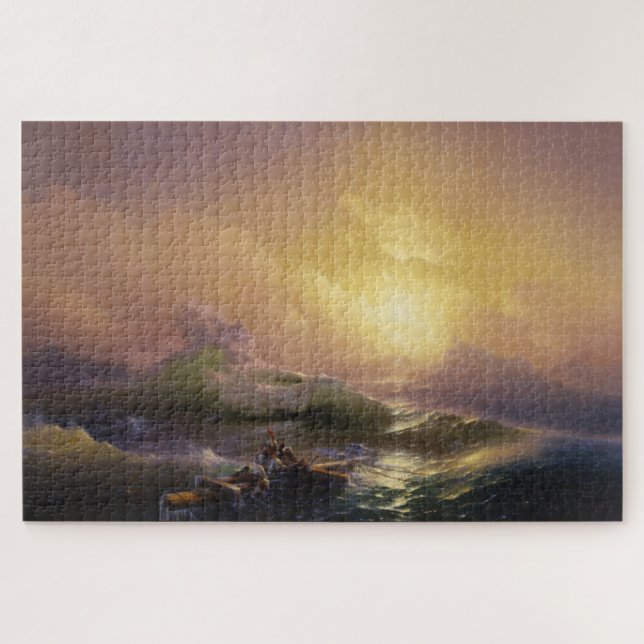 The Ninth Wave Jigsaw Puzzle (Horizontal)