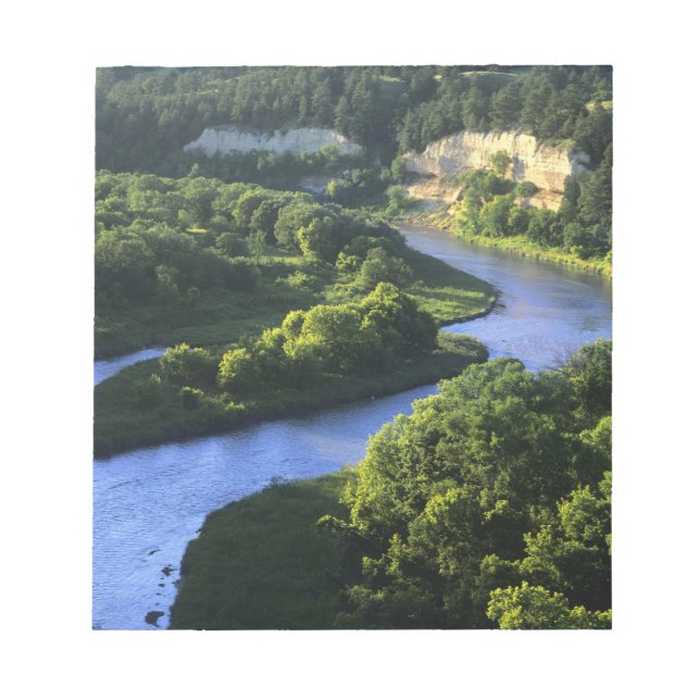 The Niobrara River near Valentine Nebraska Notepad (Front)