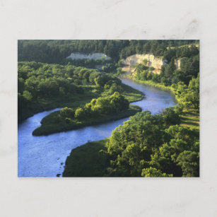 The Niobrara River near Valentine Nebraska Postcard