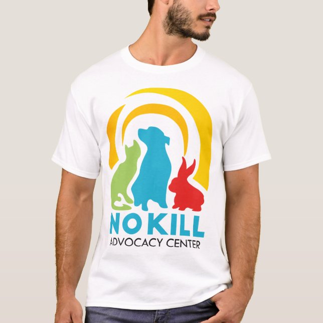 The No Kill Advocacy Center Men's T-Shirt (Front)