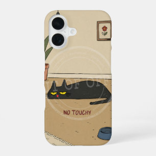 The "No Touchy" Zone iPhone 16 Case