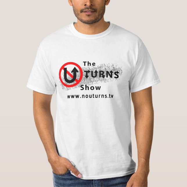 The No U-Turns Logo T-Shirt (Front)