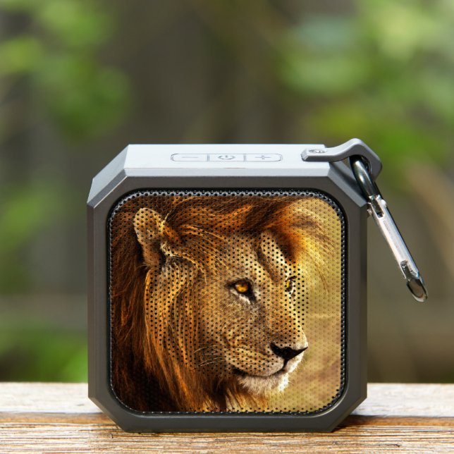 The Noble Lion Photograph Bluetooth Speaker (Insitu(Outdoor))