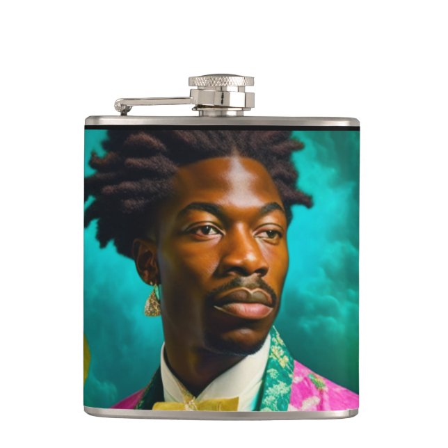 The Nobles: Emperor Ra' Shaad  Flask (Front)