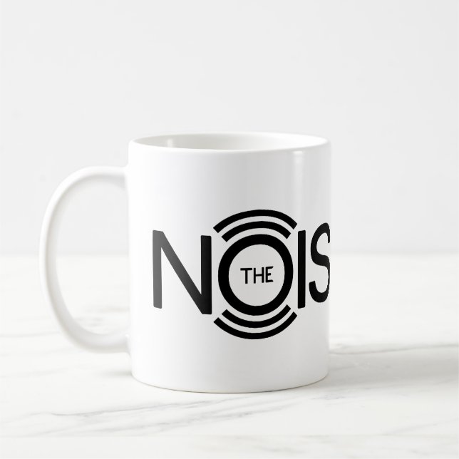 The NoiseMug Coffee Mug (Left)