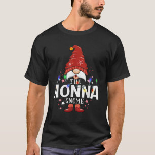 The Nonna Gnome Matching Family Christmas T-Shirt