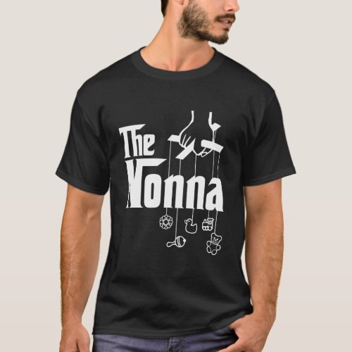 The Nonna Italian Grandmother Baby Shower T_Shirt