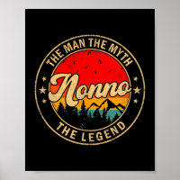 The Nonno Myth Legend Vintage Retro