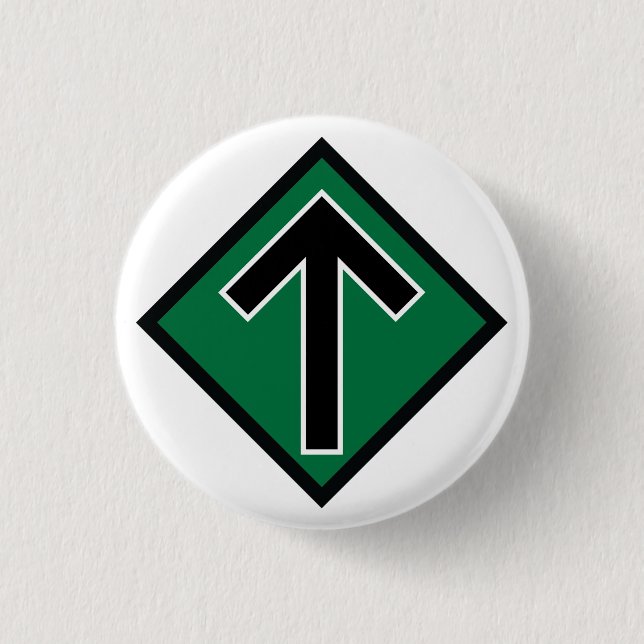 The Nordic Resistance Movement  Button (Front)