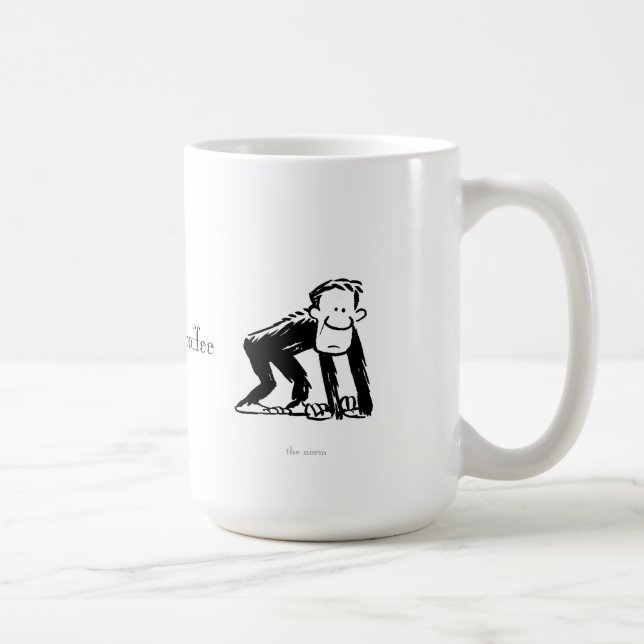 The Norm monkey Coffee Mug (Right)