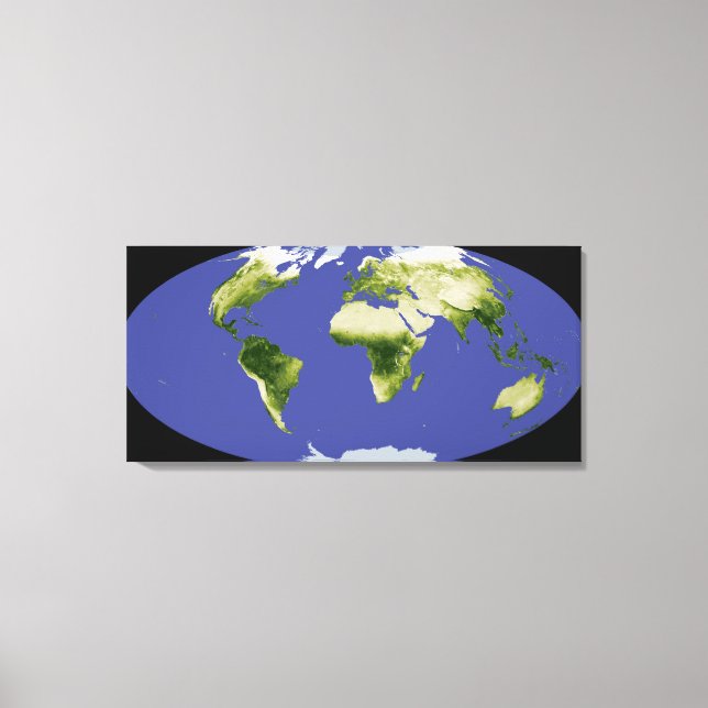 The Normalized Difference Vegetation Index Canvas Print (Front)
