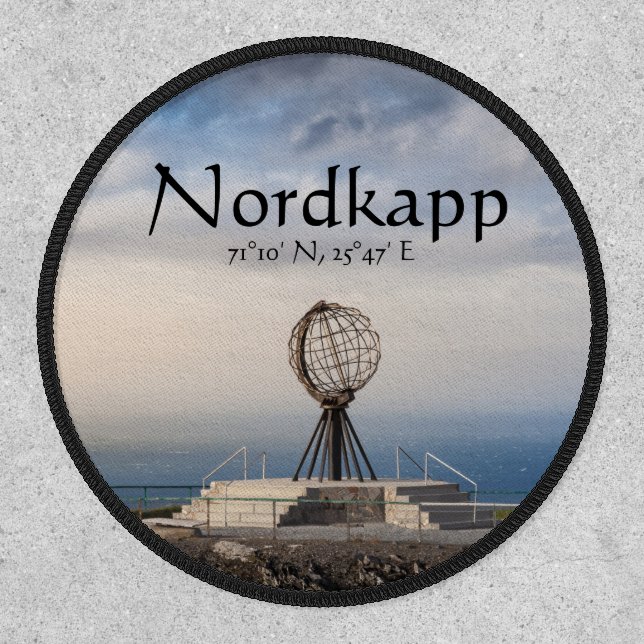 The North Cape Nordkapp Norway Patch (Front)
