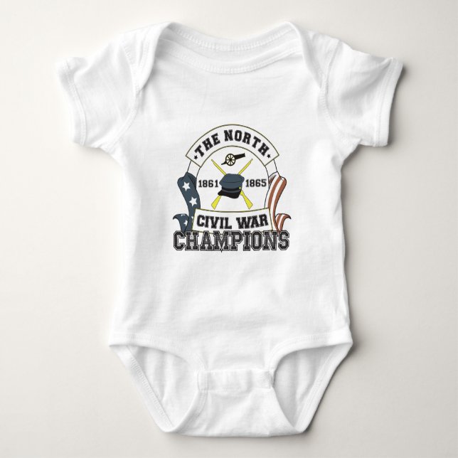 The North - Civil War Champions Baby Bodysuit (Front)