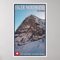 The North Face of the Eiger Poster