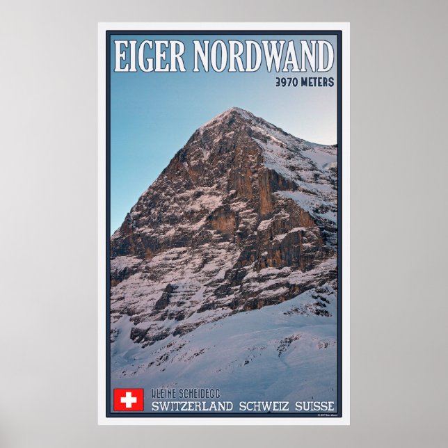 The North Face of the Eiger Poster (Front)