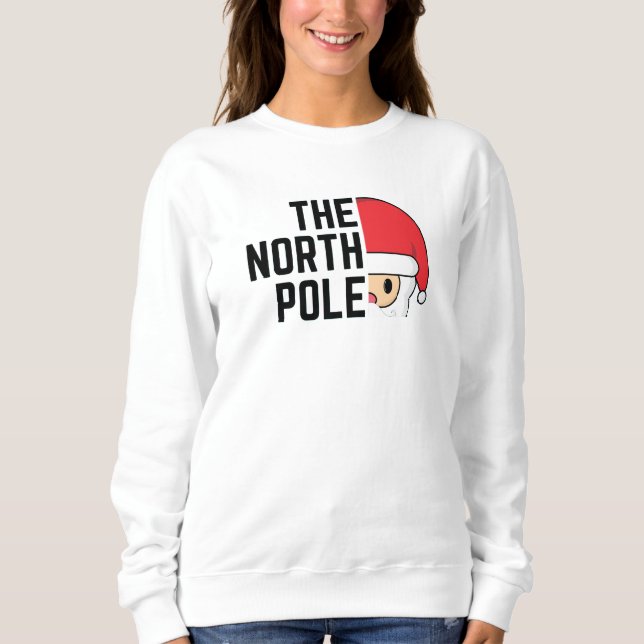 The North Pole Christmas Sweatshirt (Front)
