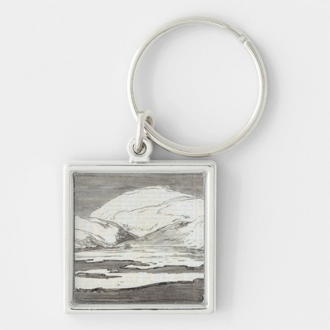 The North Pole Expedition Keychain (Front)