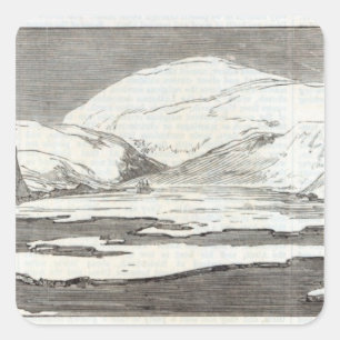 The North Pole Expedition Square Sticker