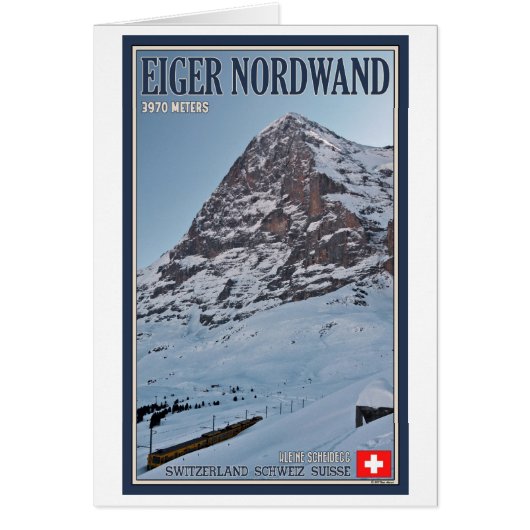 The North Wall of the Eiger Cards (Front)