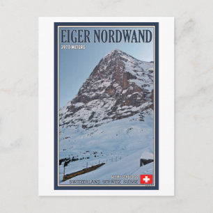 The North Wall of the Eiger Postcard